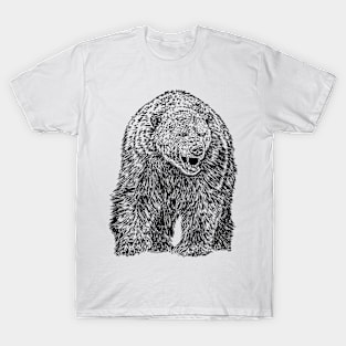 Angry Grizzly Bear T-Shirt